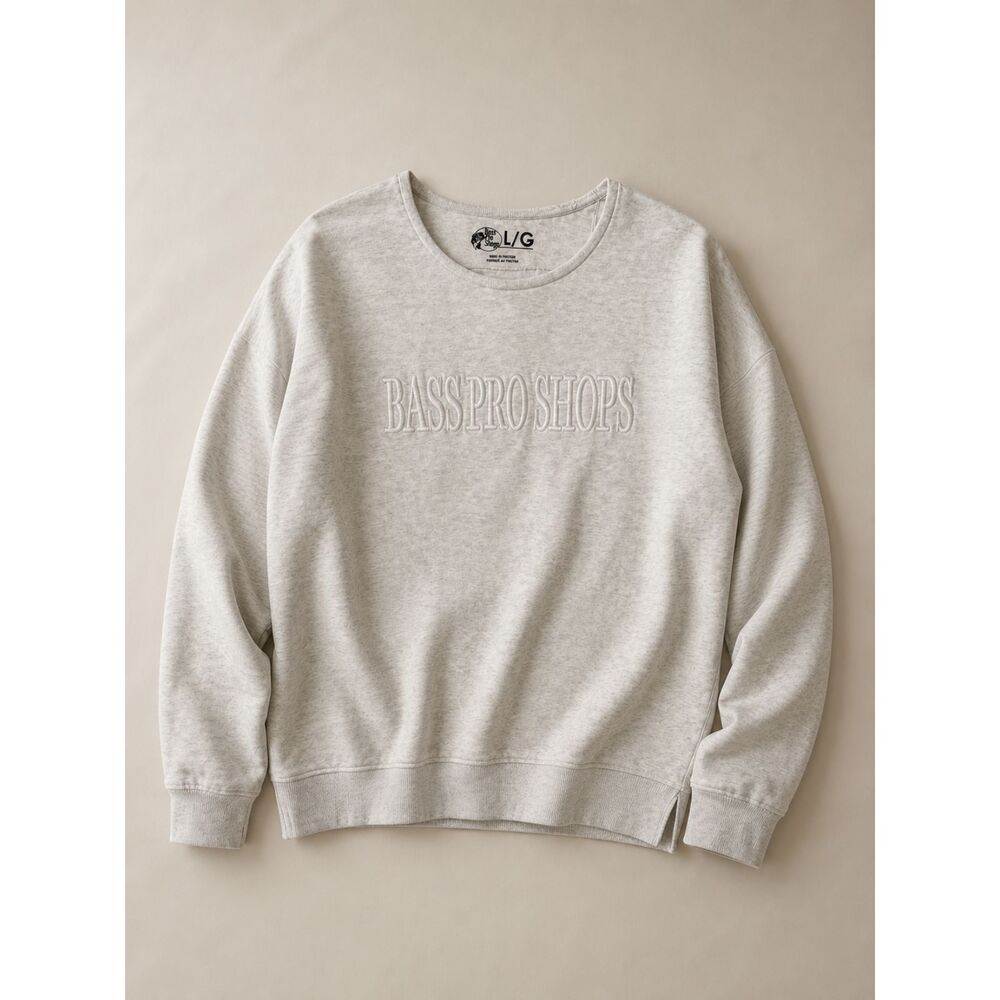 Bass Pro Shops Embroidered Crewneck Sweatshirt - size Large
